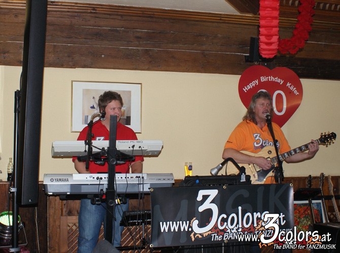 www.3colors.at - The BAND for TANZMUSIK | Geburtstagsfeier Kapfenberg 2009