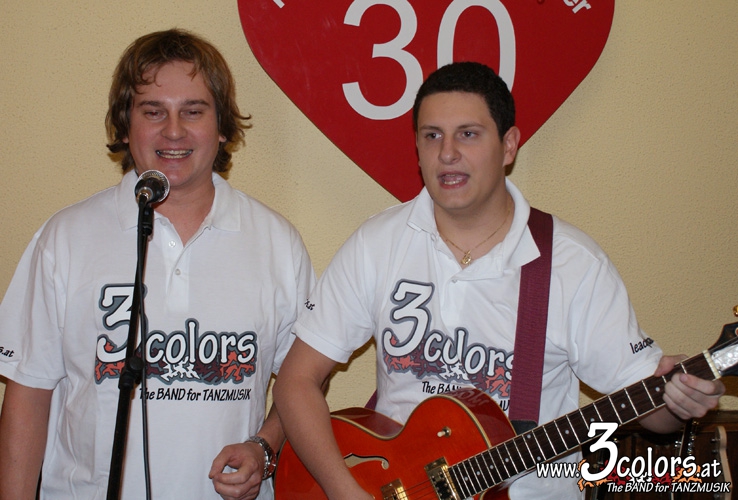 www.3colors.at - The BAND for TANZMUSIK | Geburtstagsfeier Kapfenberg 2009