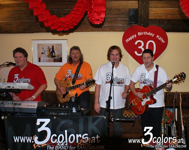 www.3colors.at - The BAND for TANZMUSIK | Geburtstagsfeier Kapfenberg 2009