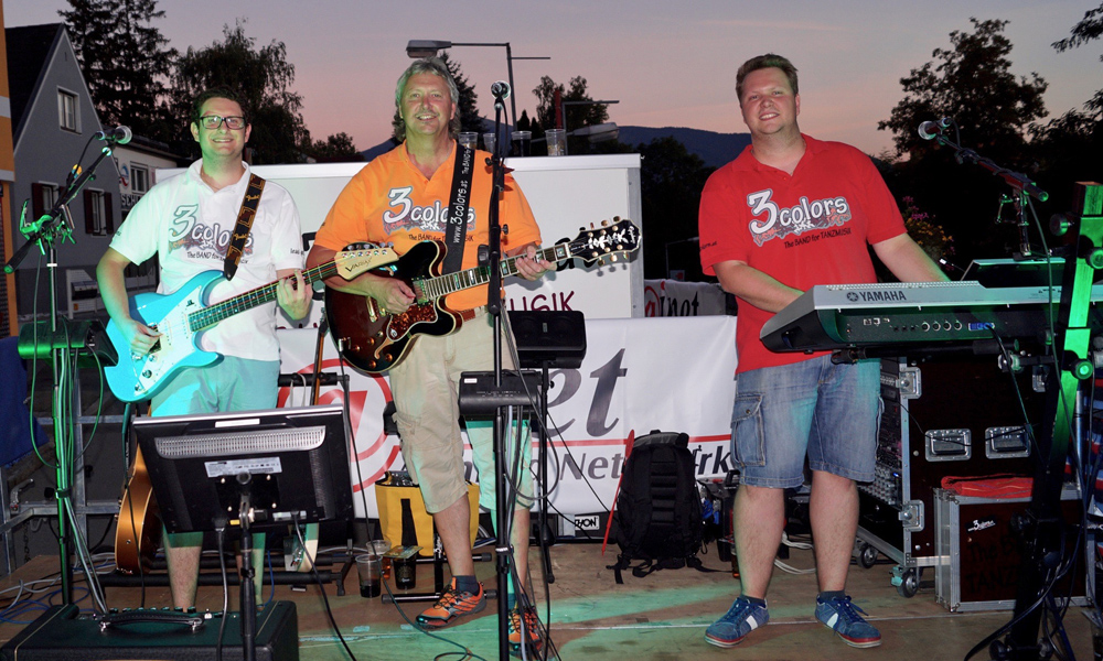 3colors - The BAND for TANZMUSIK - Newsbeitrag